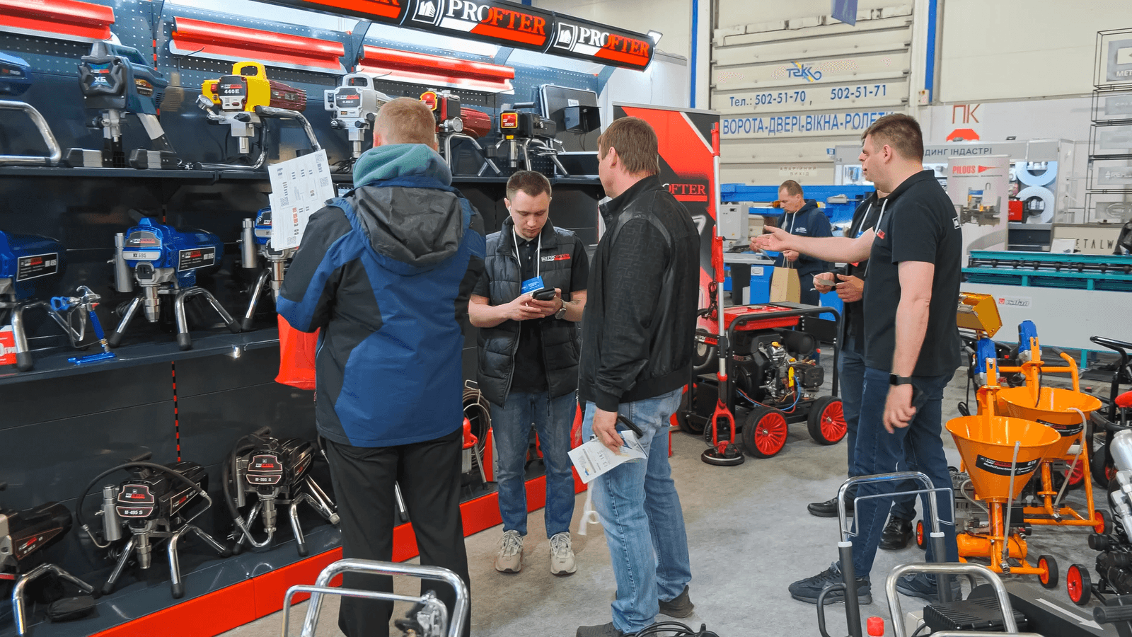 Компания Profter на международной выставке Intertool. Фото 6