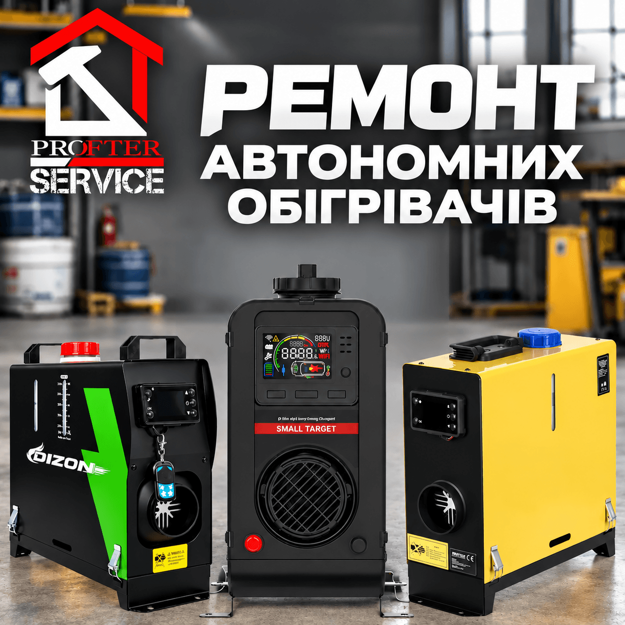 Ремонт автомобильных автономных отопителей. Фото 1