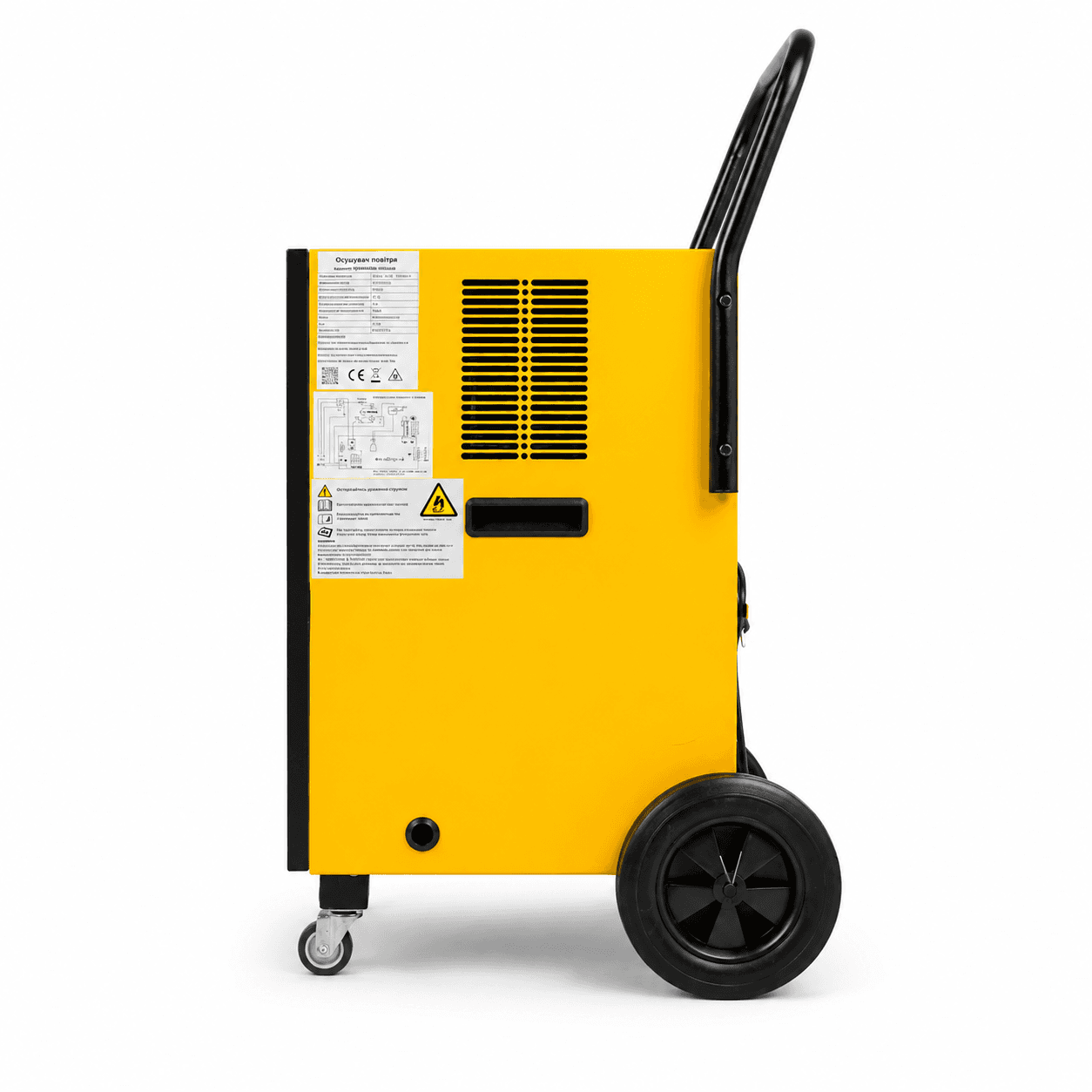 Потужний побутовий осушувач повітря Profter CLDH-50 Yellow (50 л/добу). Фото 4
