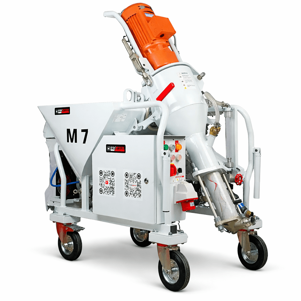 Автоматична штукатурна станція із насосом Profter M-7 (8-35л /хв). Фото 3