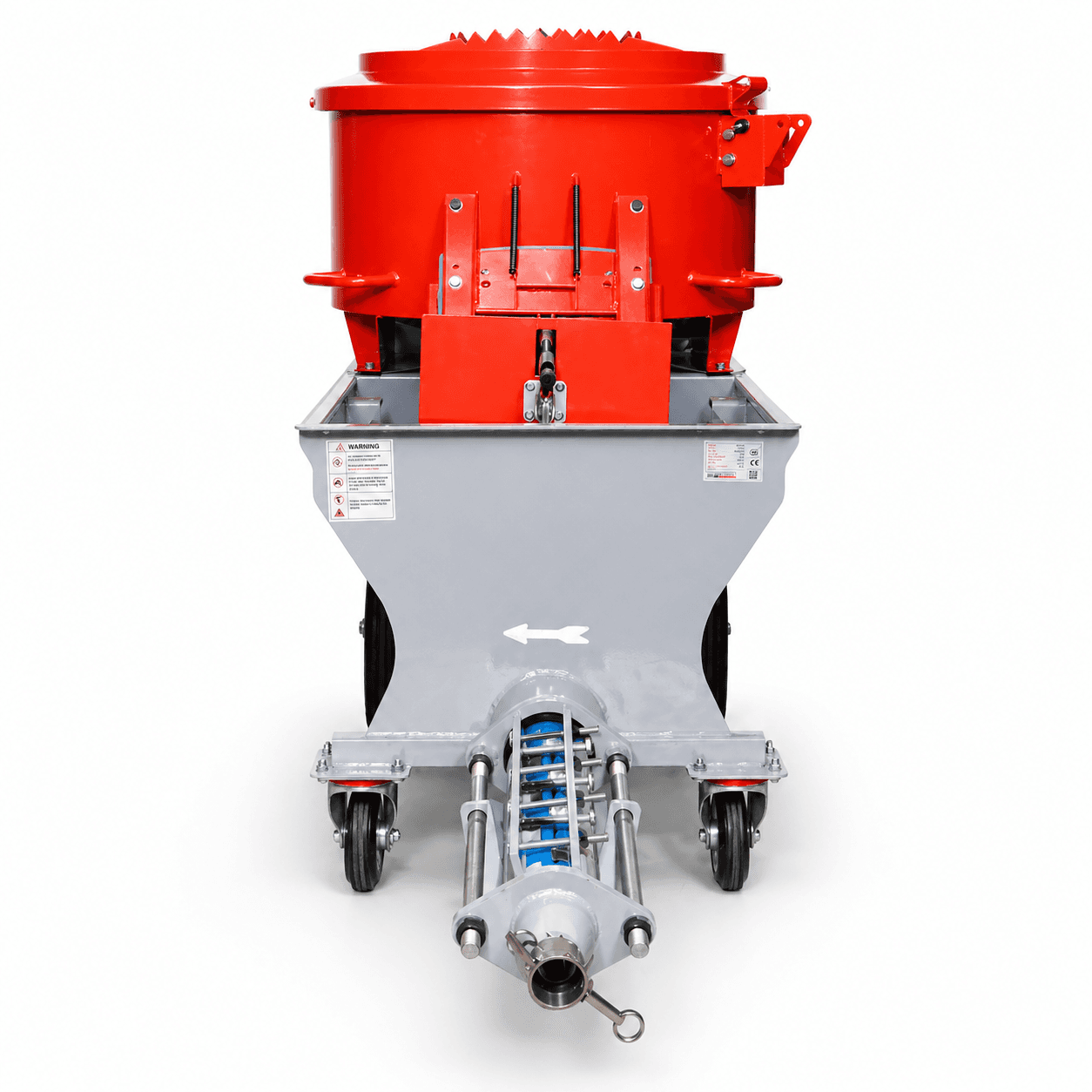 Профессиональная цементная штукатурная машина Profter L-490 (380В 60 л/мин). Фото 2