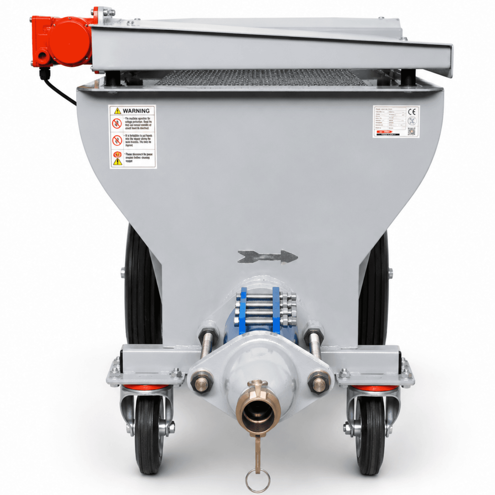 Профессиональная цементно-штукатурная станция Profter L-460 (50 л/мин, 7,5 кВт, 220 В). Фото 6