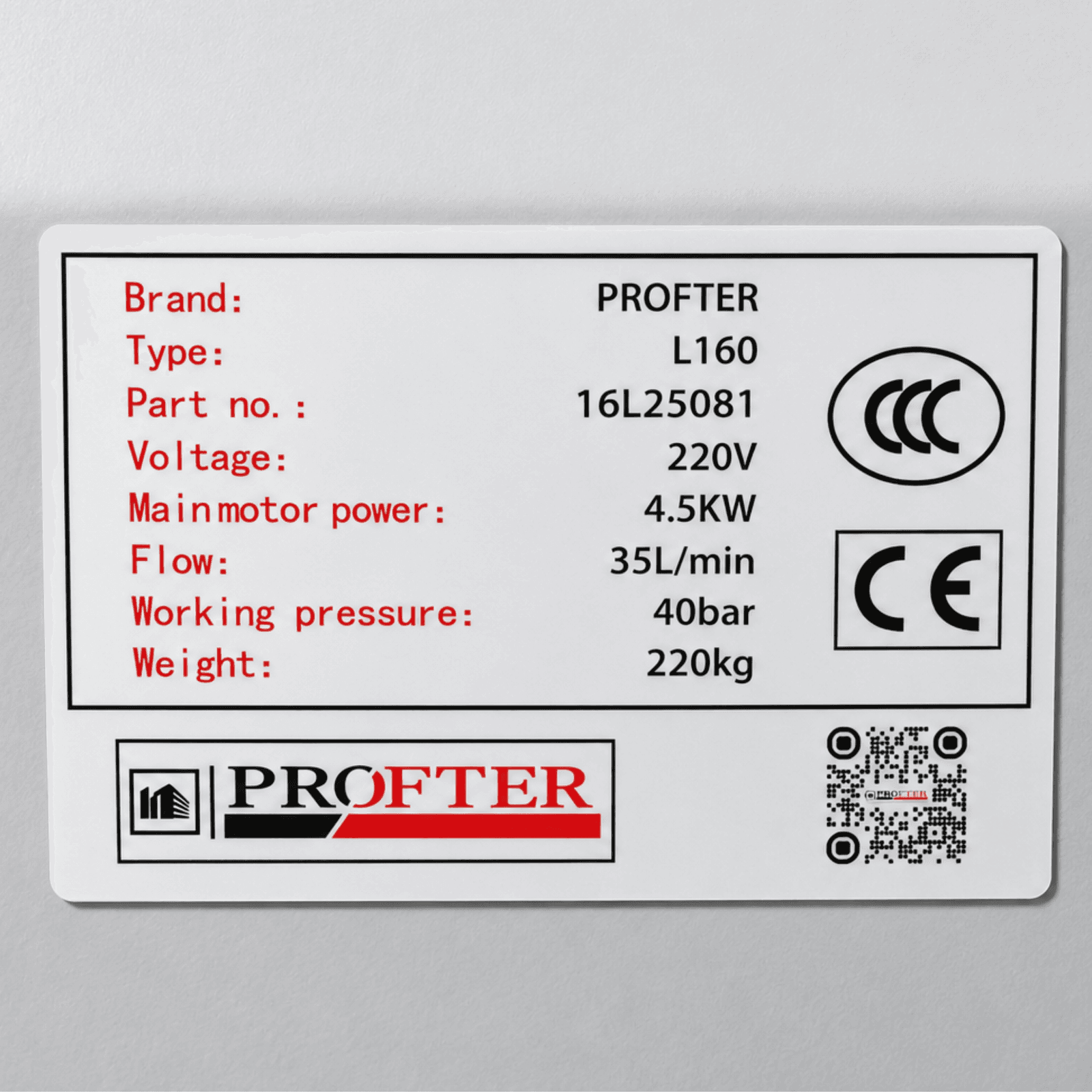 Штукатурна цементна станція Profter L-160 (4500Вт. 35л/хв.220V). Фото 17