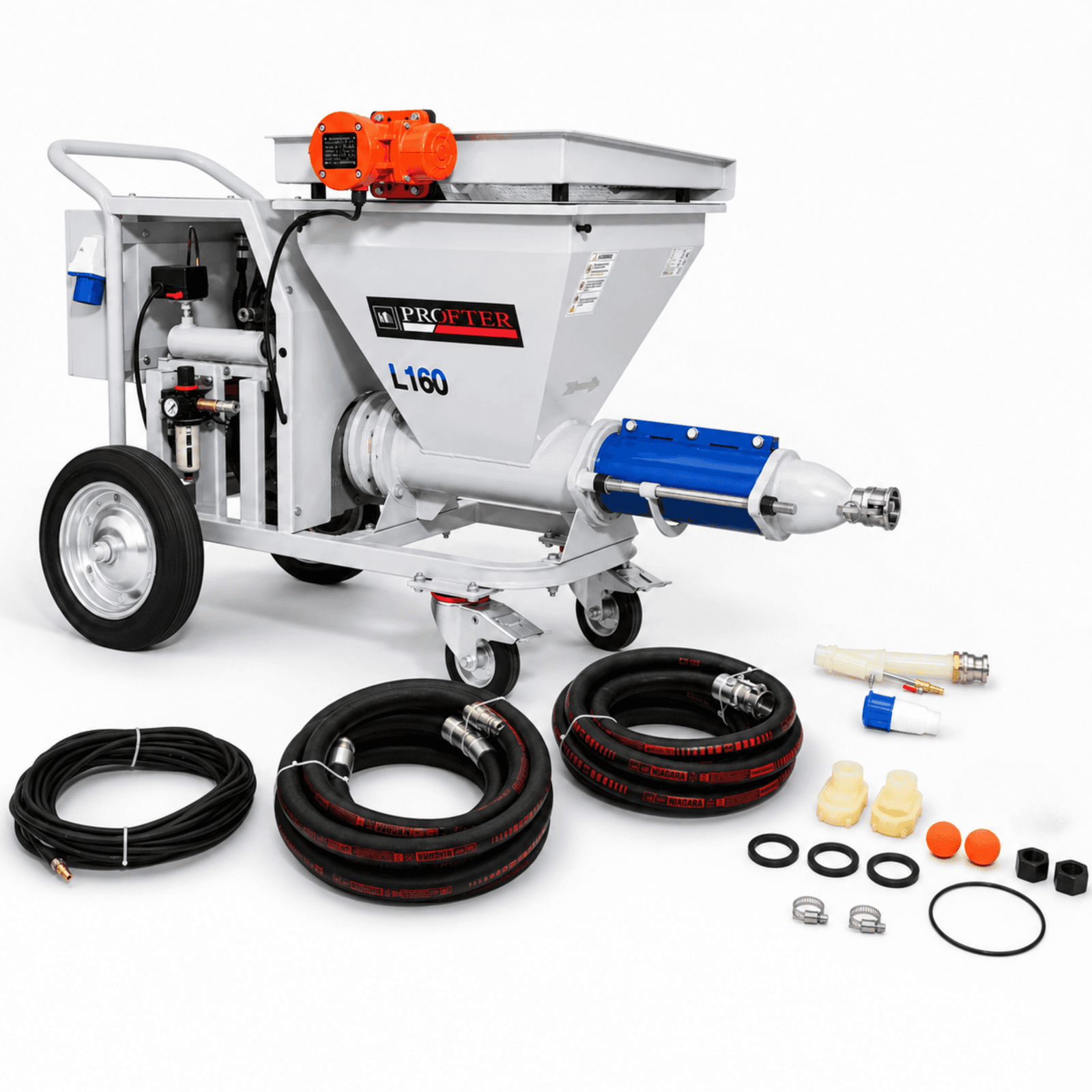 Штукатурна цементна станція Profter L-160 (4500Вт. 35л/хв.220V). Фото 1