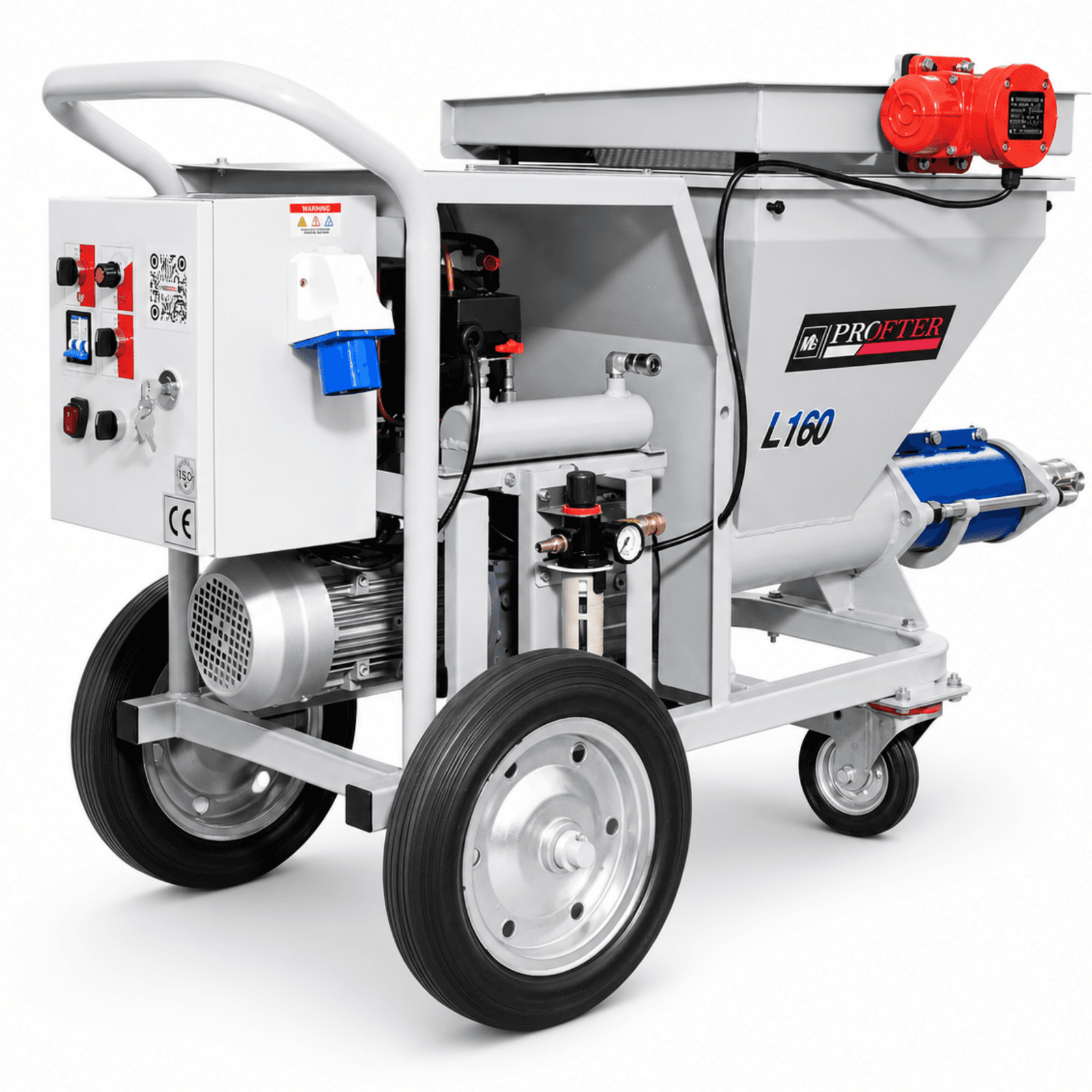Штукатурна цементна станція Profter L-160 (4500Вт. 35л/хв.220V). Фото 6