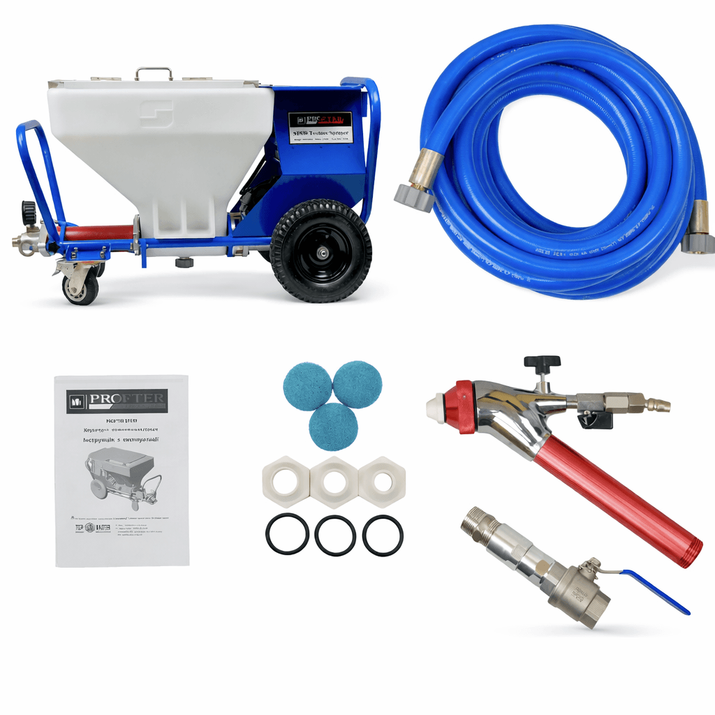 Штукатурная станция Profter Pro S1030 (20 л/мин 2200 Вт 80 кв/час). Фото 3