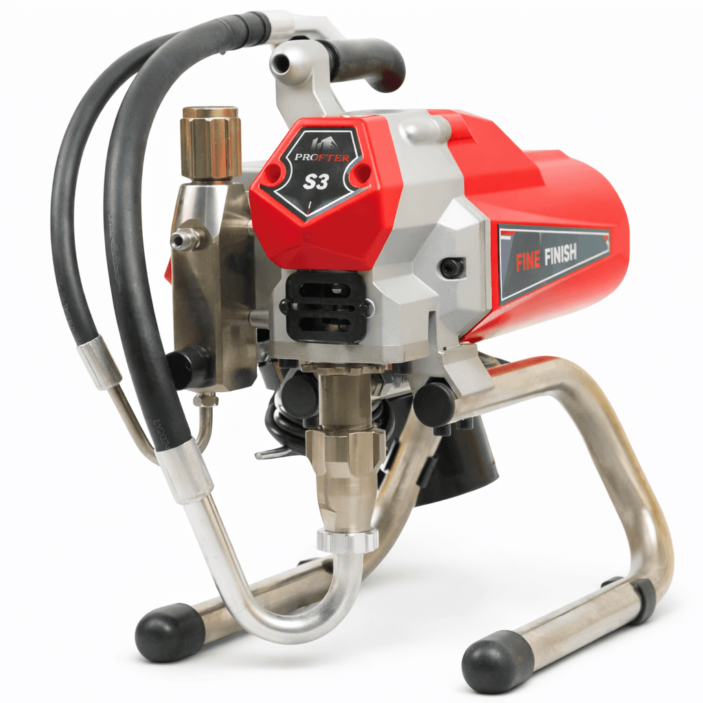 Поршневой мощный покрасочный аппарат Profter S-3 (2.3 л/мин 1300 Вт) HVBAN. Фото 1