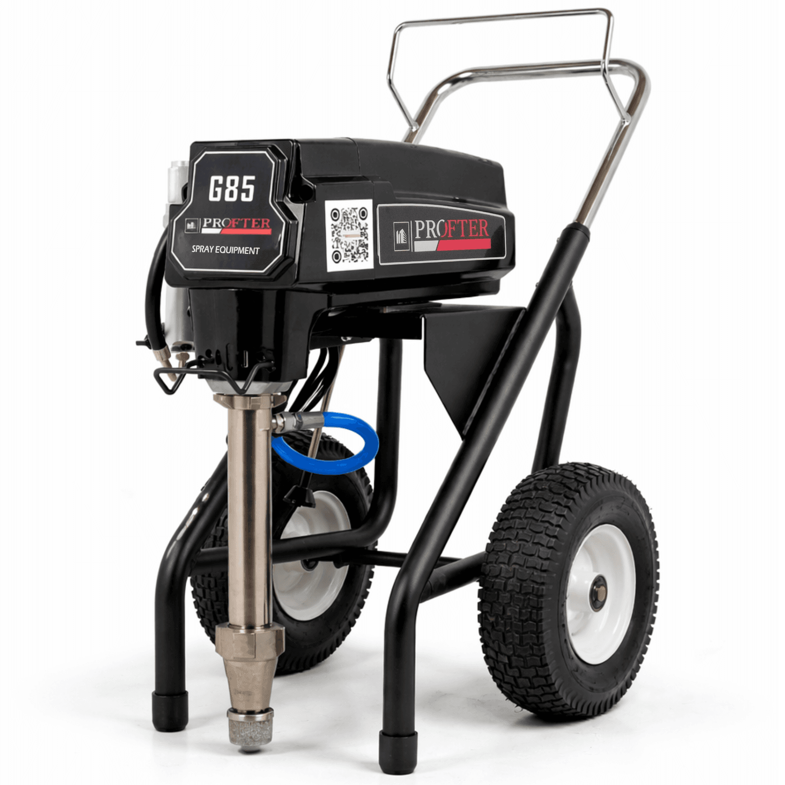 Поршневий фарбувальний апарат для нанесення шпаклівки Profter G-85 Black (8 л/хв.3000 Вт). Фото 4