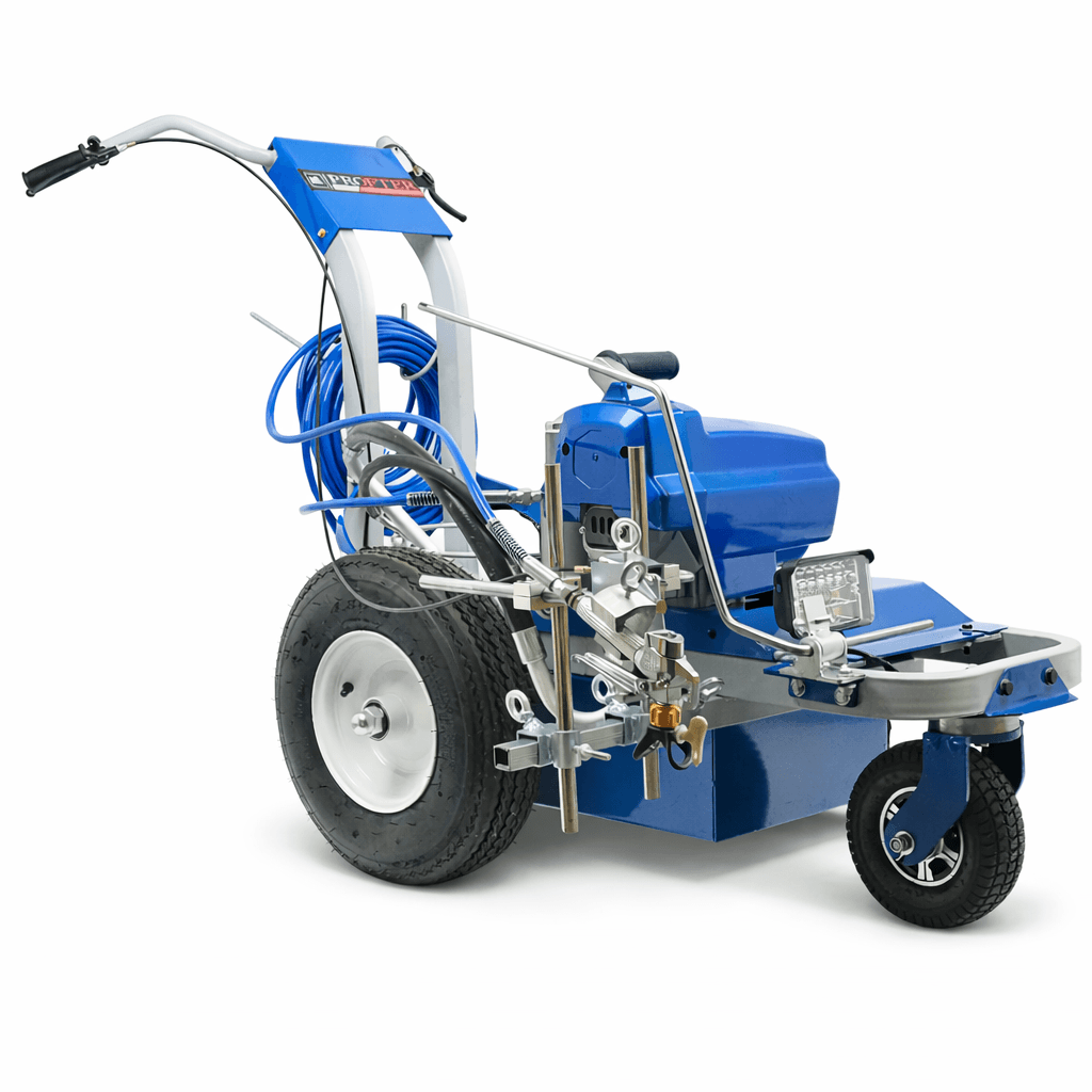 Аккумуляторная машина для разметки дорожной линии Profter PK-280 (72V-20A). Фото 1