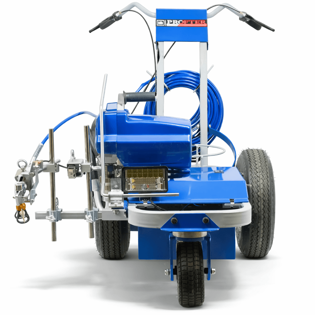 Аккумуляторная машина для разметки дорожной линии Profter PK-280 (72V-20A). Фото 2