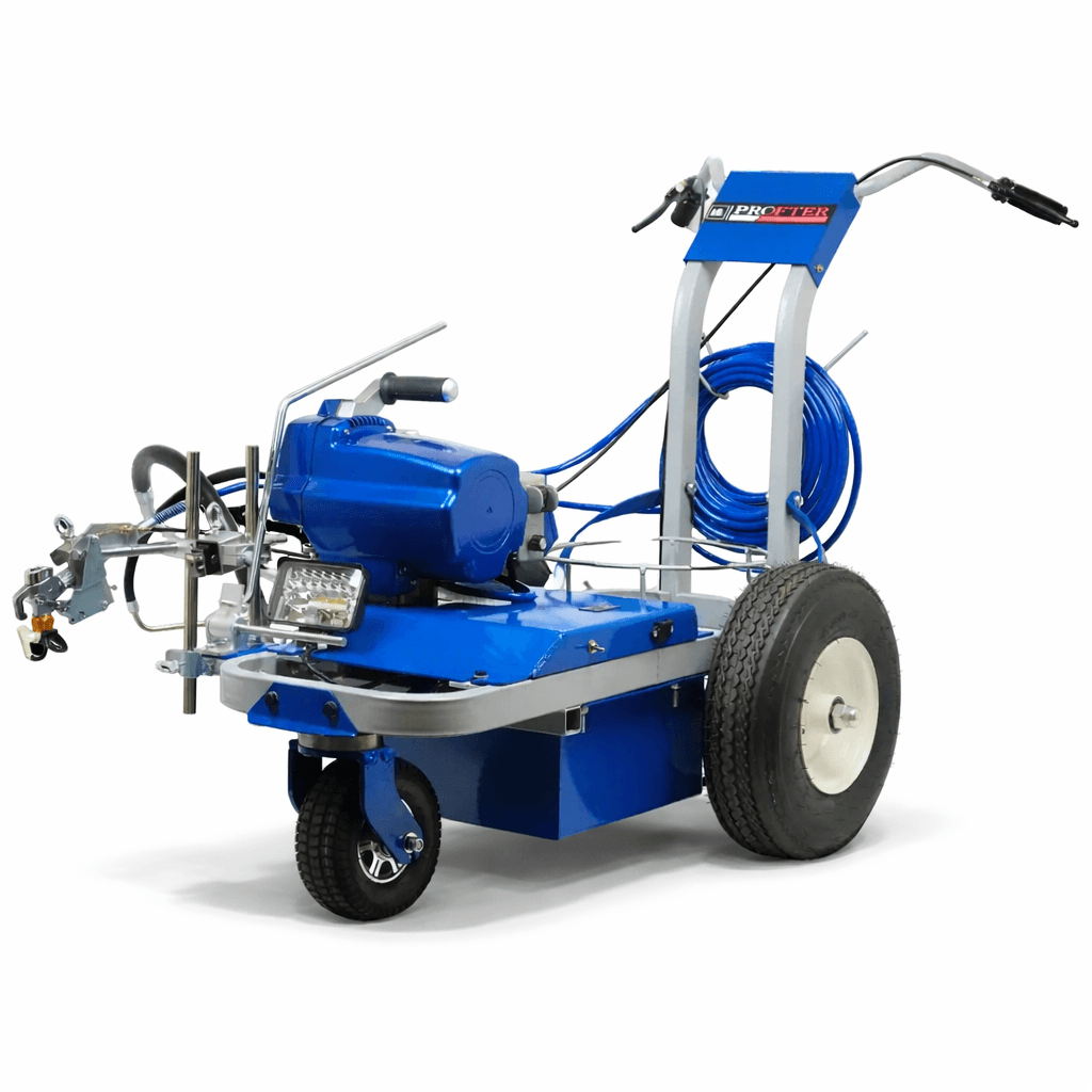 Аккумуляторная машина для разметки дорожной линии Profter PK-280 (72V-20A). Фото 3