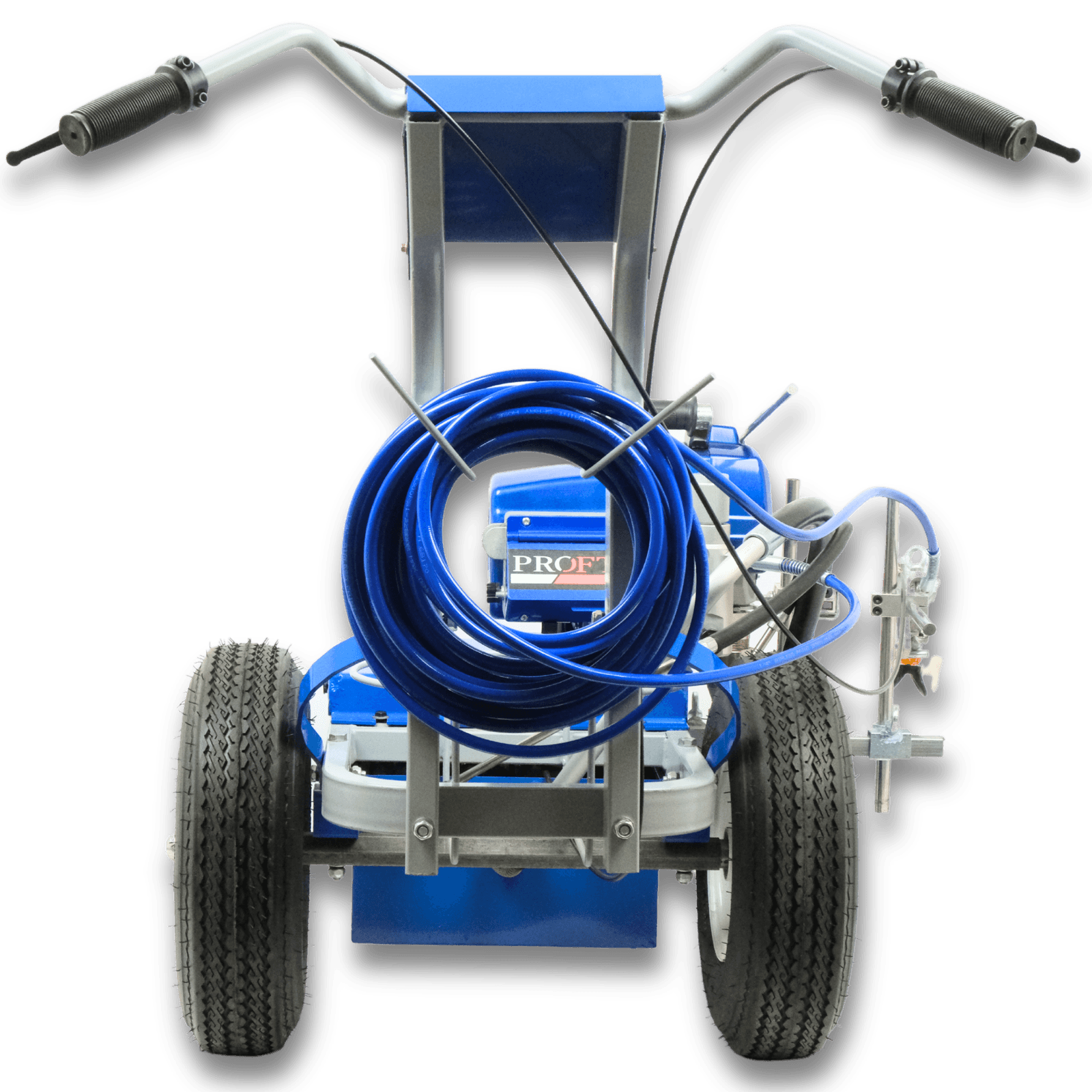 Аккумуляторная машина для разметки дорожной линии Profter PK-280 (72V-20A). Фото 9
