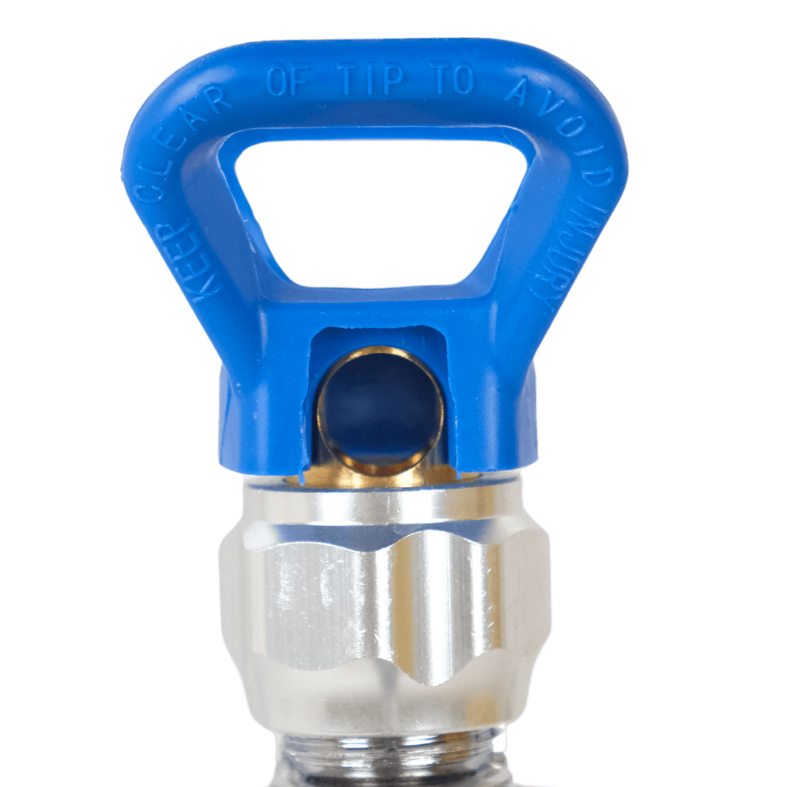 Пистолет для безвоздушного окрасочного аппарата Profter P50-2 Blue хром. Фото 8
