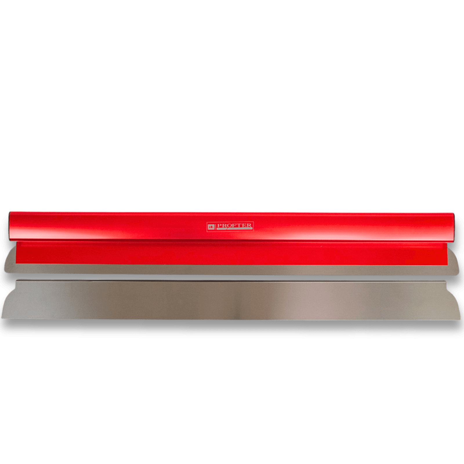 Шпатель механічний професійний Profter SU 120 red (120 см лезо 0.3+0.5 мм) для машинного нанесення шпаклівки зі змінним лезом. Фото 2