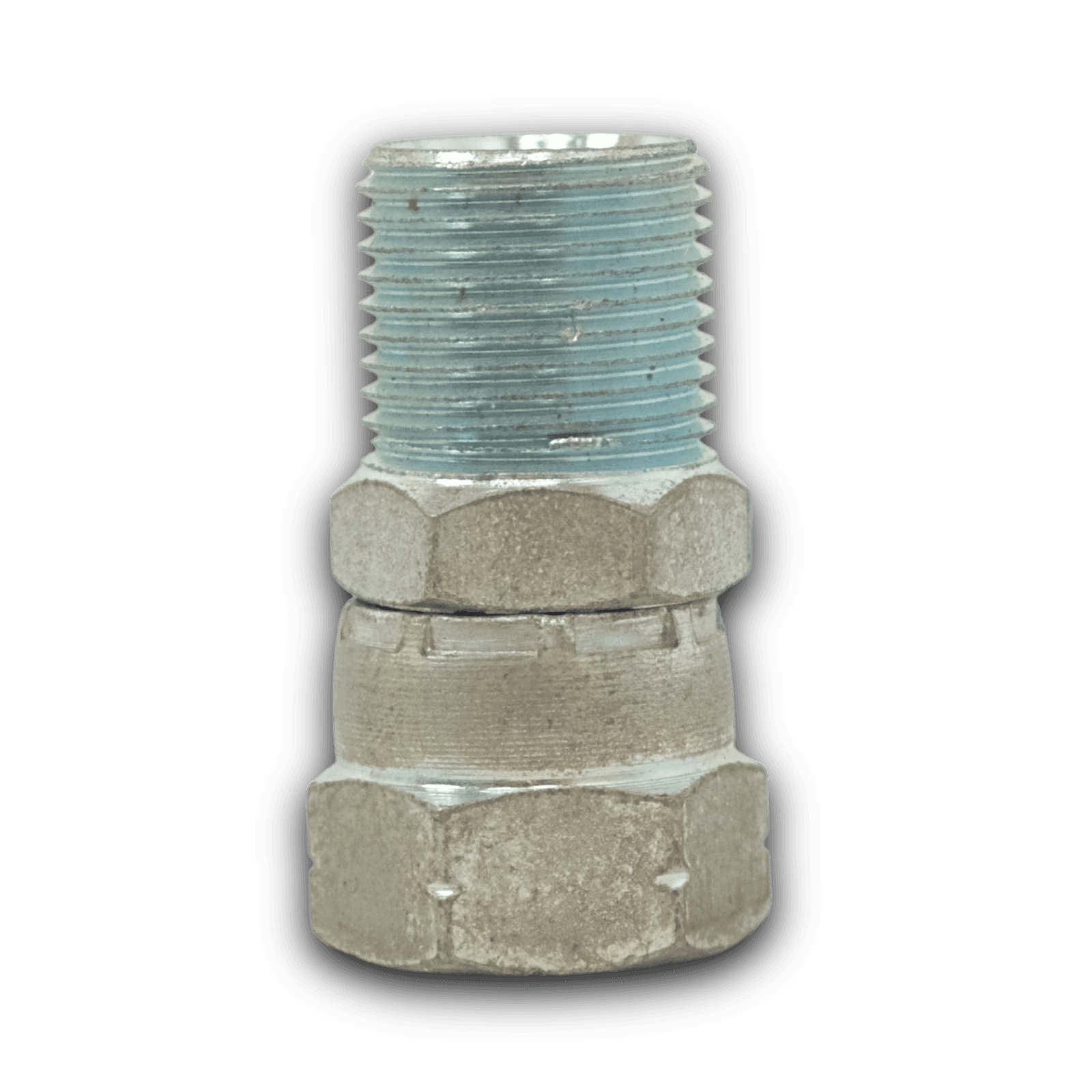 Перехідник поворотний з 3/8" папа на 1/4" мама для шлангів і шпаклювальних станцій. Фото 4