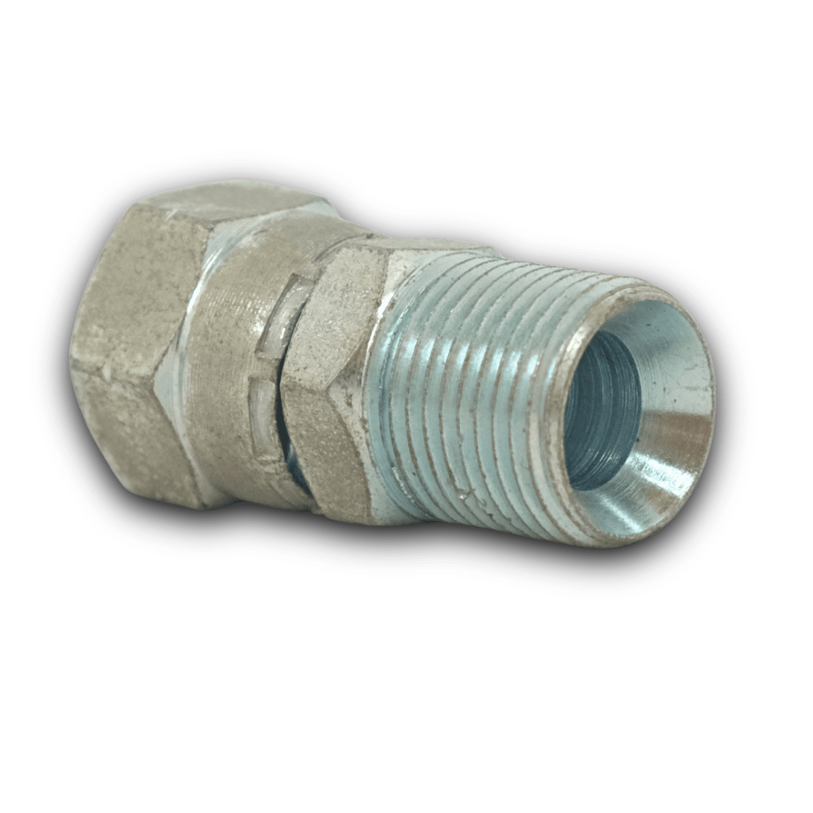 Перехідник поворотний з 3/8" папа на 1/4" мама для шлангів і шпаклювальних станцій. Фото 6