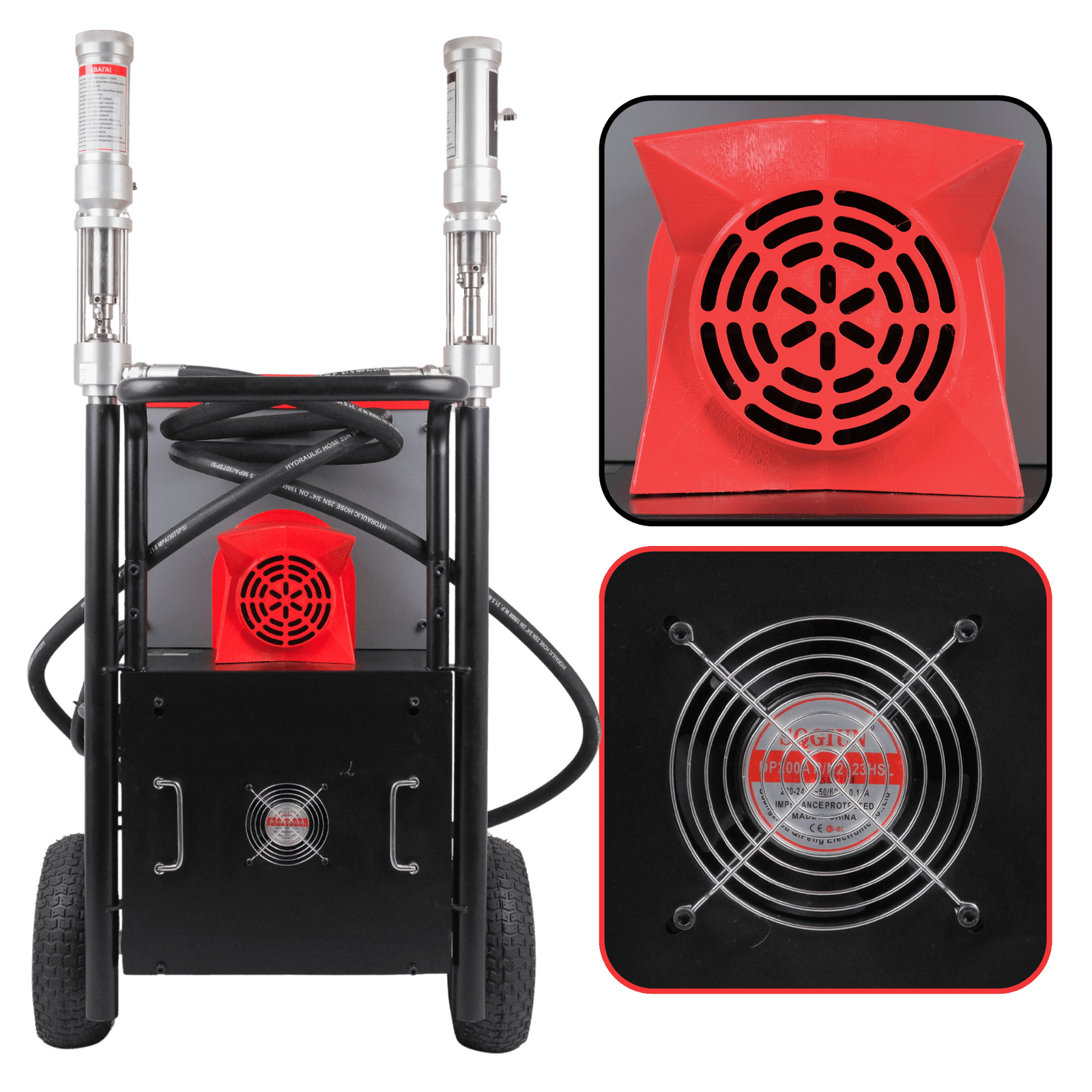 Установка для нанесения ППУ и полимочевины Profter EP-7285F (14 кВт 230 бар 12 кг/мин). Фото 7