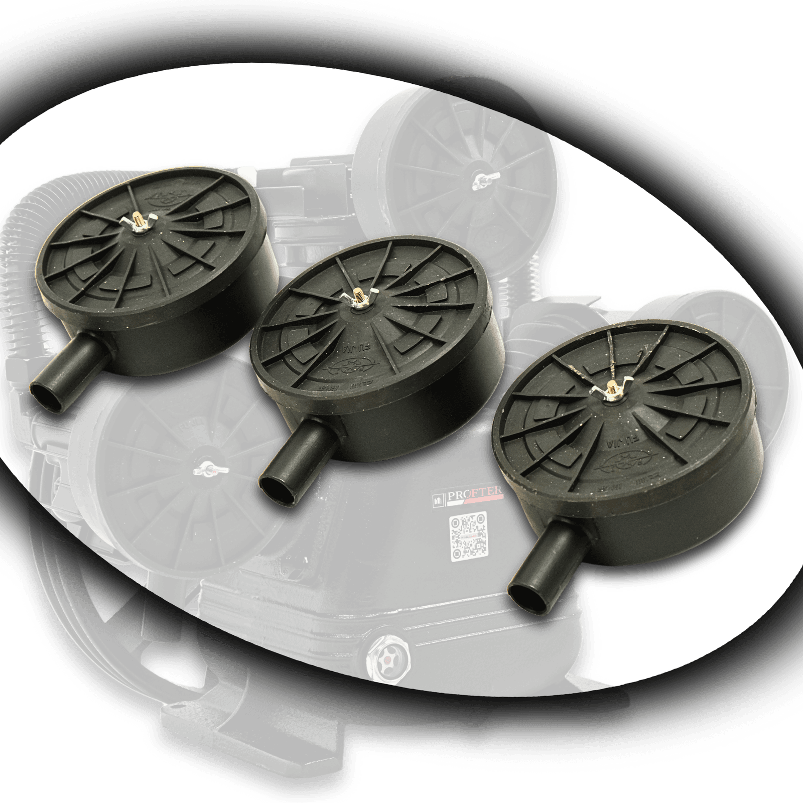 Голова для компресора Profter ZT-3080 (1100л/мин.10 Атм). Фото 8