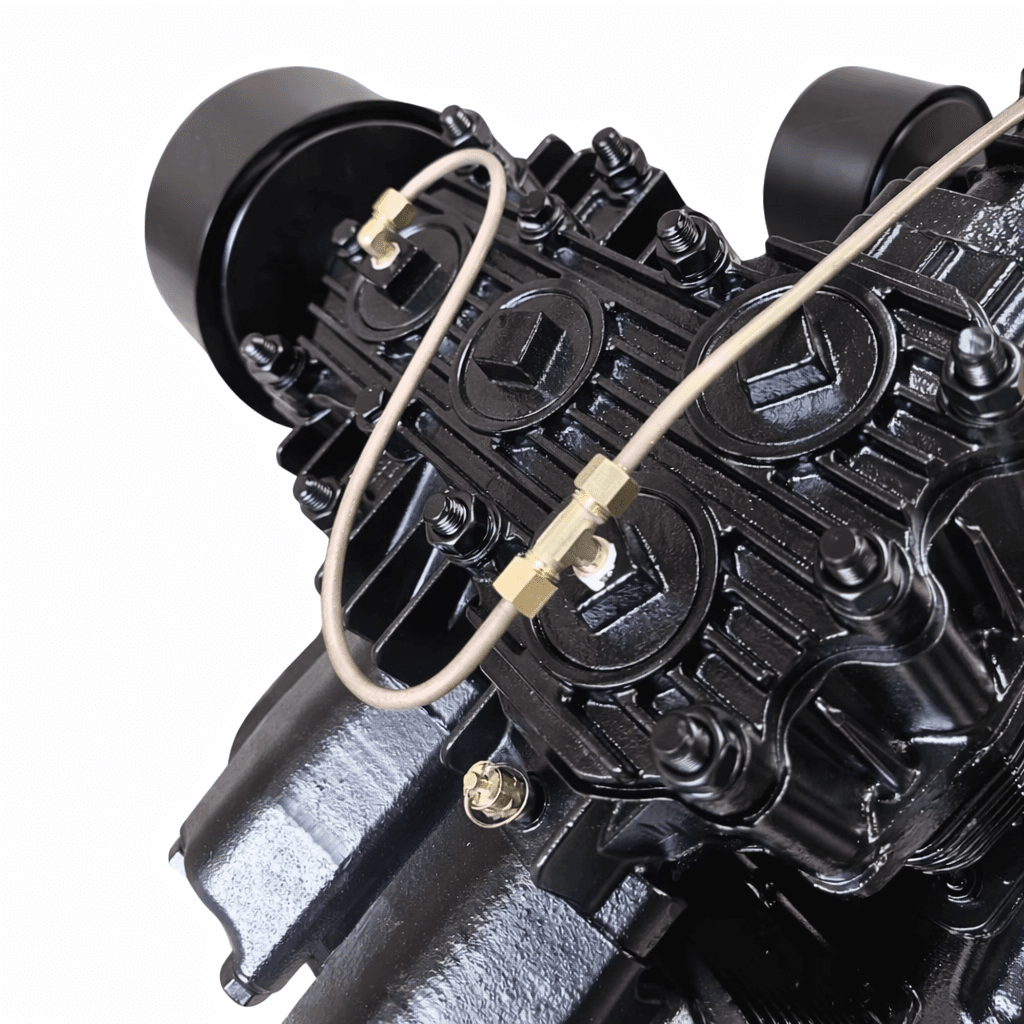 Блок поршневий двоступінчастий Profter ZT-2155Т (3000 л/хв 10 Атм) Головка компресорна високопродуктивна. Фото 6