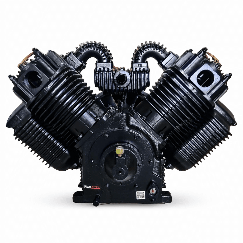 Блок поршневий двоступінчастий Profter ZT-2155Т (3000 л/хв 10 Атм) Головка компресорна високопродуктивна. Фото 3