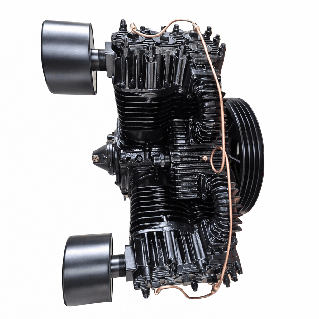 Блок поршневий двоступінчастий Profter ZT-2155Т (3000 л/хв 10 Атм) Головка компресорна високопродуктивна. Фото 4