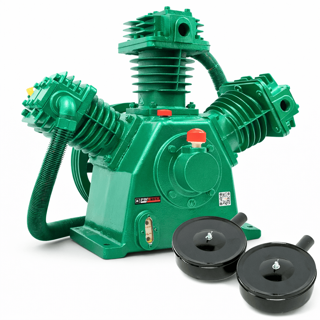 Компрессорная головка Profter YCTW-3100T (1350 л/мин. 12 бар) компрессорная установка. Фото 3
