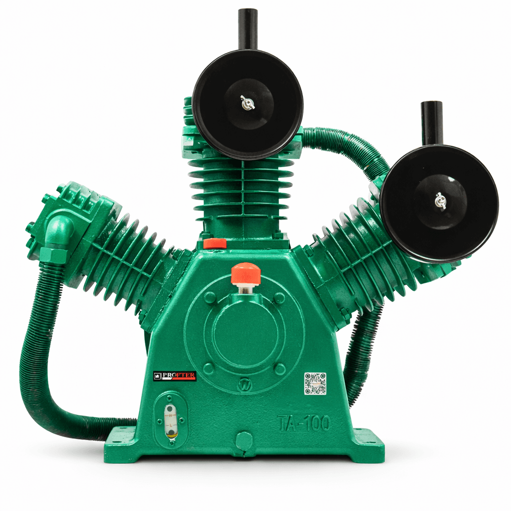 Компрессорная головка Profter YCTW-3100T (1350 л/мин. 12 бар) компрессорная установка. Фото 2