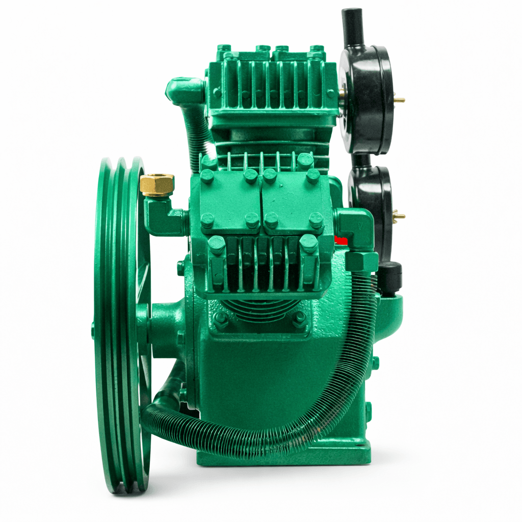 Компрессорная голова Profter YCW-3080T (850 л/мин,13 бар) Компрессорный блок 3-х цилиндровый. Фото 4