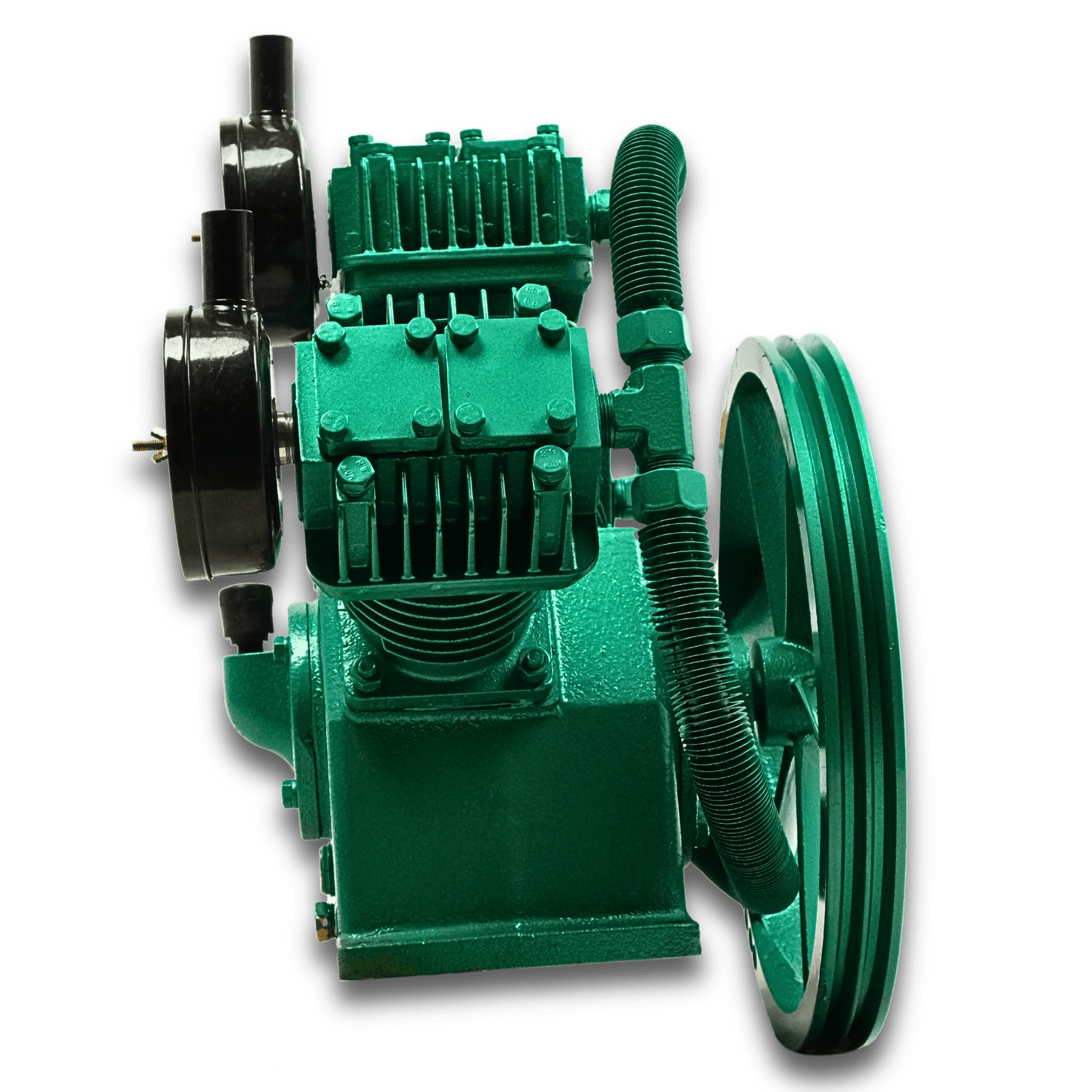 Компрессорная голова Profter YCW-3080T (850 л/мин,13 бар) Компрессорный блок 3-х цилиндровый. Фото 7