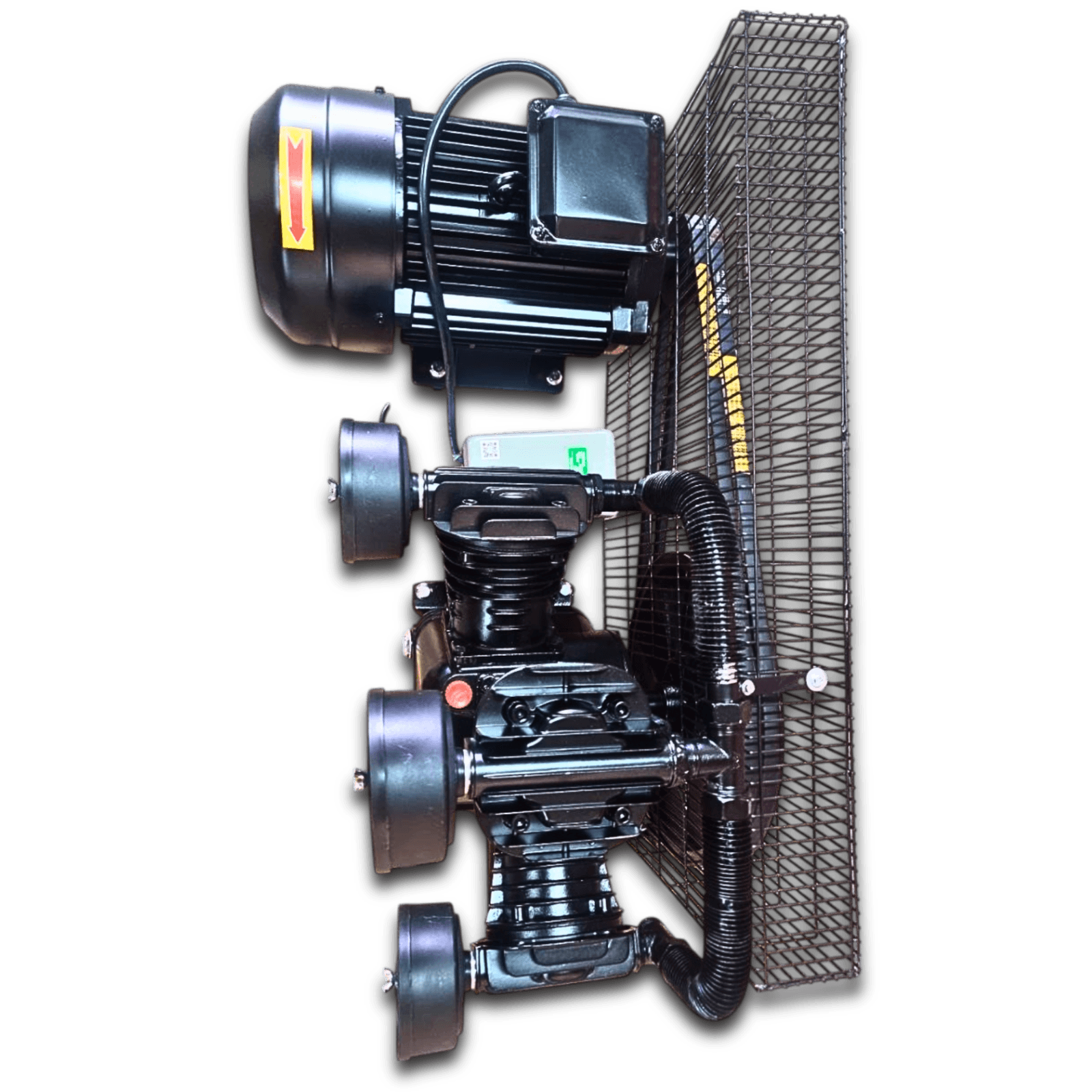 Мощная компрессорная поршневая установка Profter ZT-3090 (7.5 kwt 1200л/мин) . Фото 7