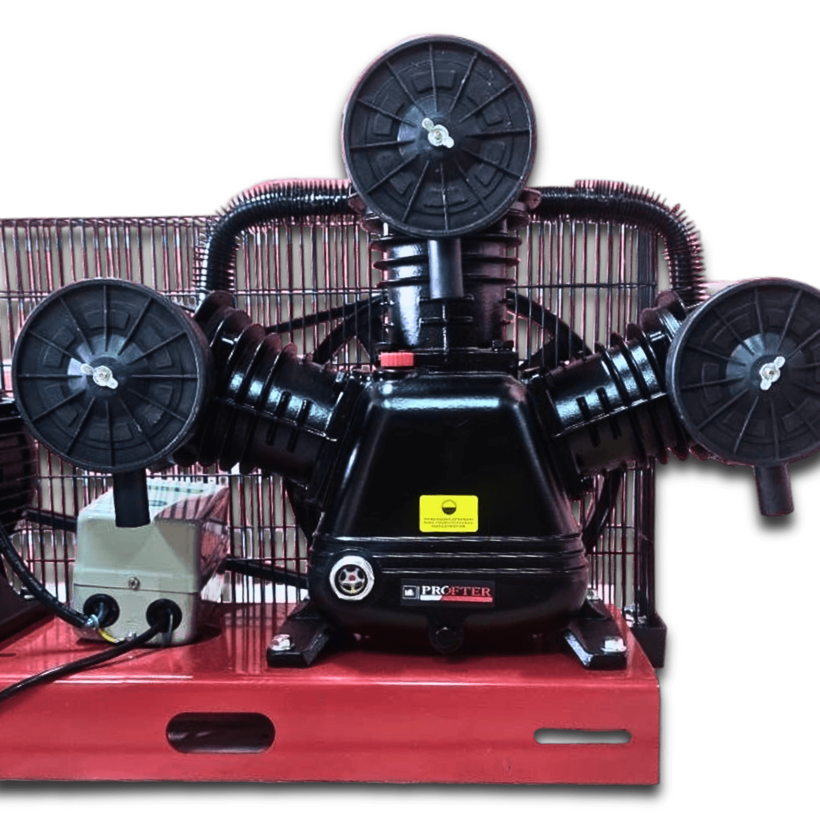Мощная компрессорная поршневая установка Profter ZT-3090 (7.5 kwt 1200л/мин) . Фото 4