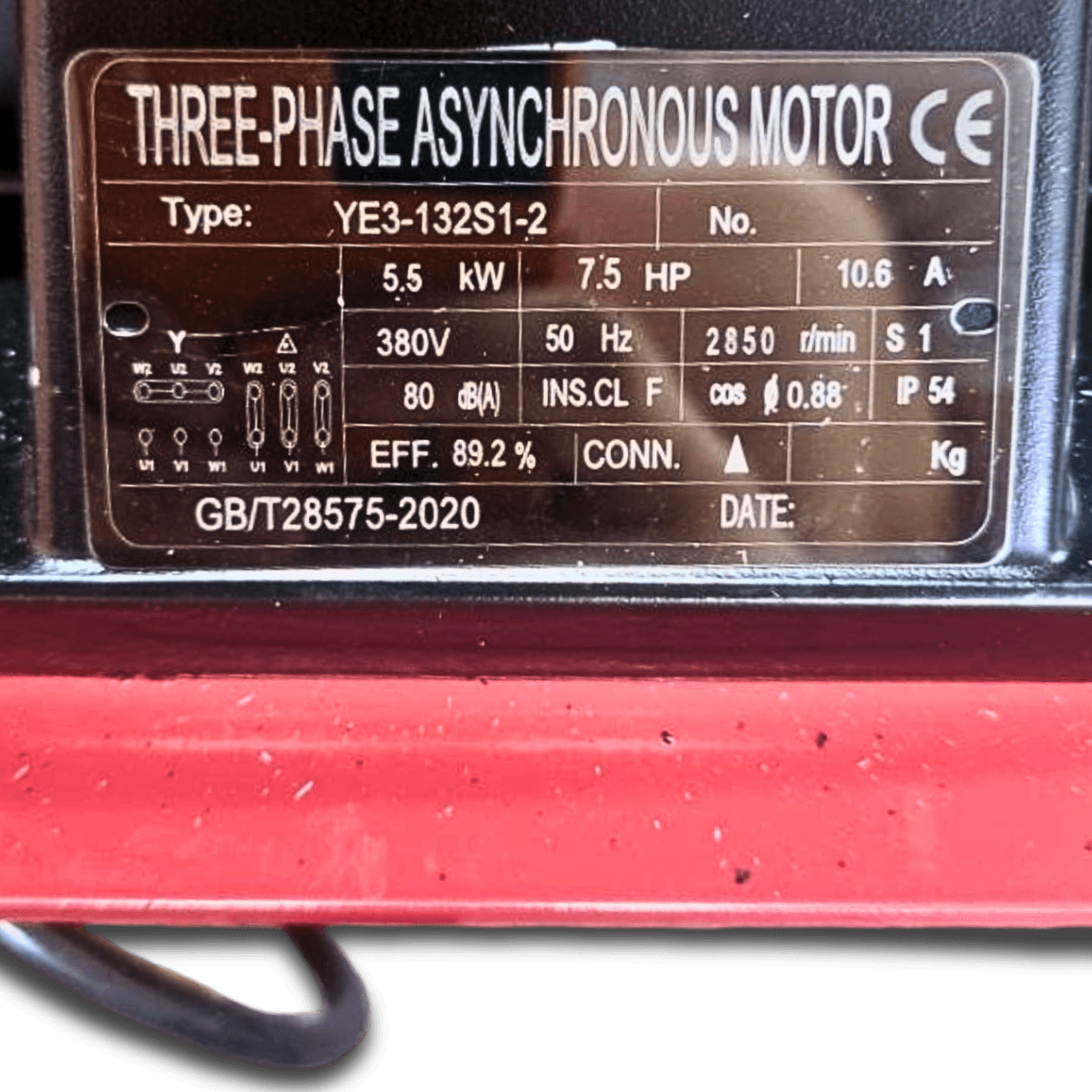 Мощная компрессорная поршневая установка Profter ZT-3090 (7.5 kwt 1200л/мин) . Фото 11