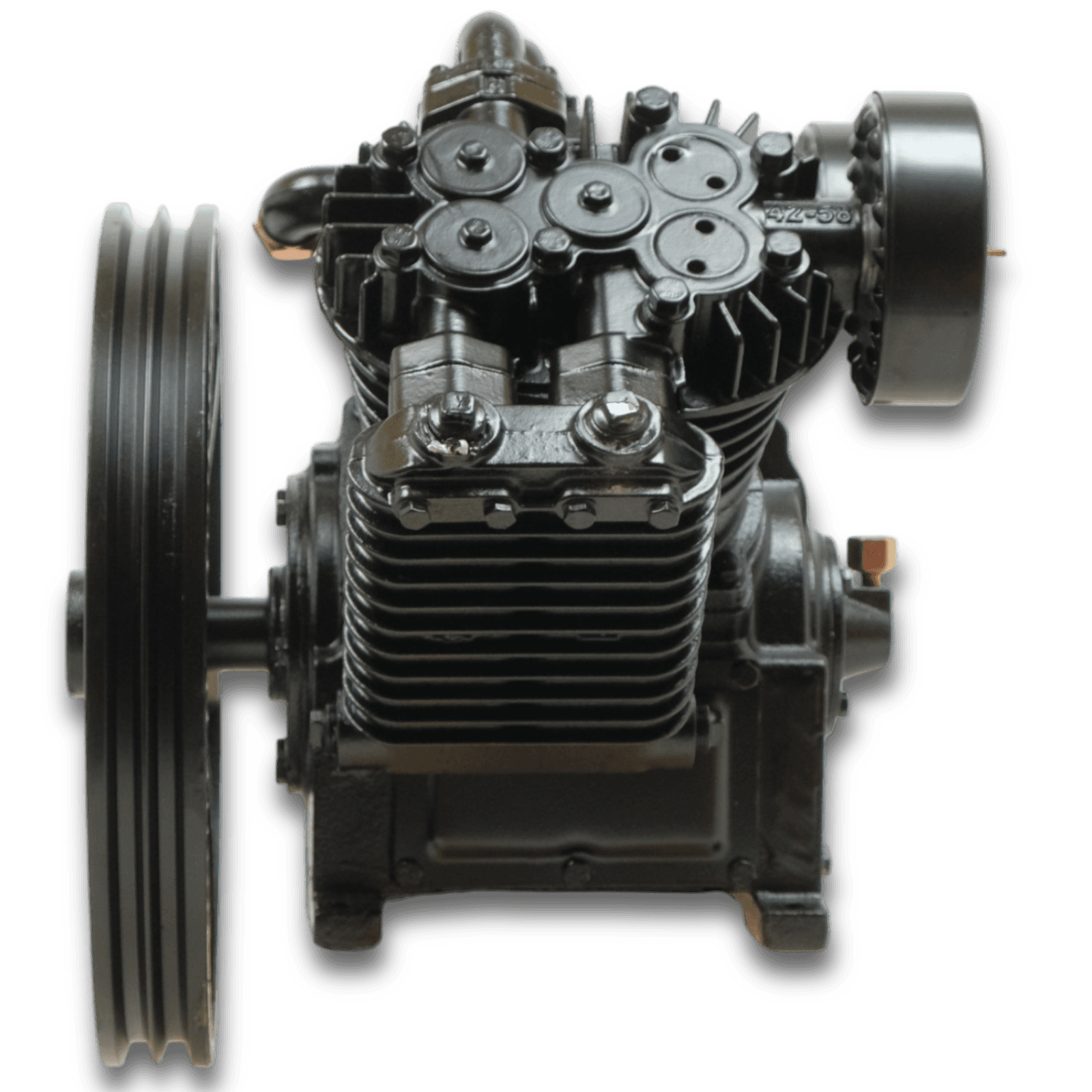 Блок поршневой двухступенчатый Profter ZT-2105 (1400 л/мин 13 Атм) 4-х поршневой W-образный. Фото 5