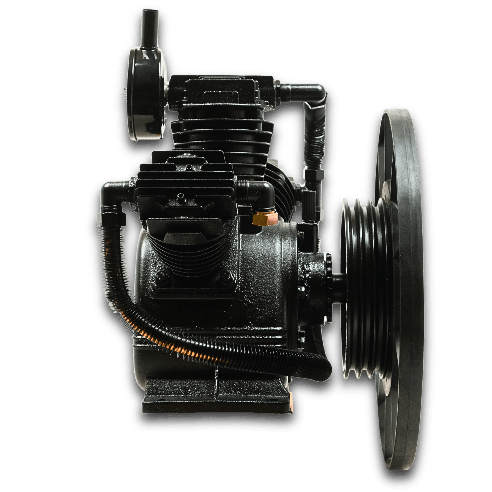 Мощный компрессорный поршневой блок Profter ZT-3100 (2000 л/мин 12А) 3-х цилиндровая компрессорная голова. Фото 6