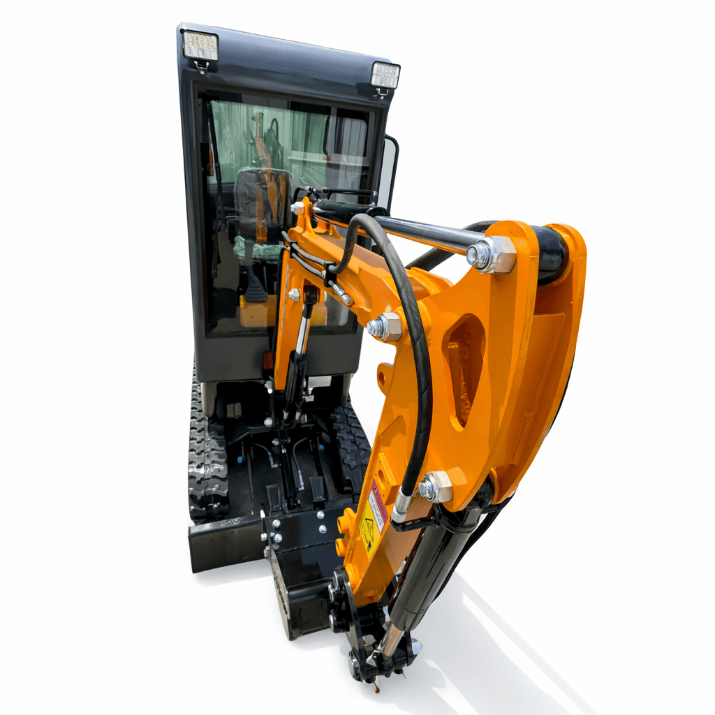 Мініекскаватор мобільний Profter-HIGHTOP HT-10B (1000 кг 11.5 кс) із кабіною . Фото 6