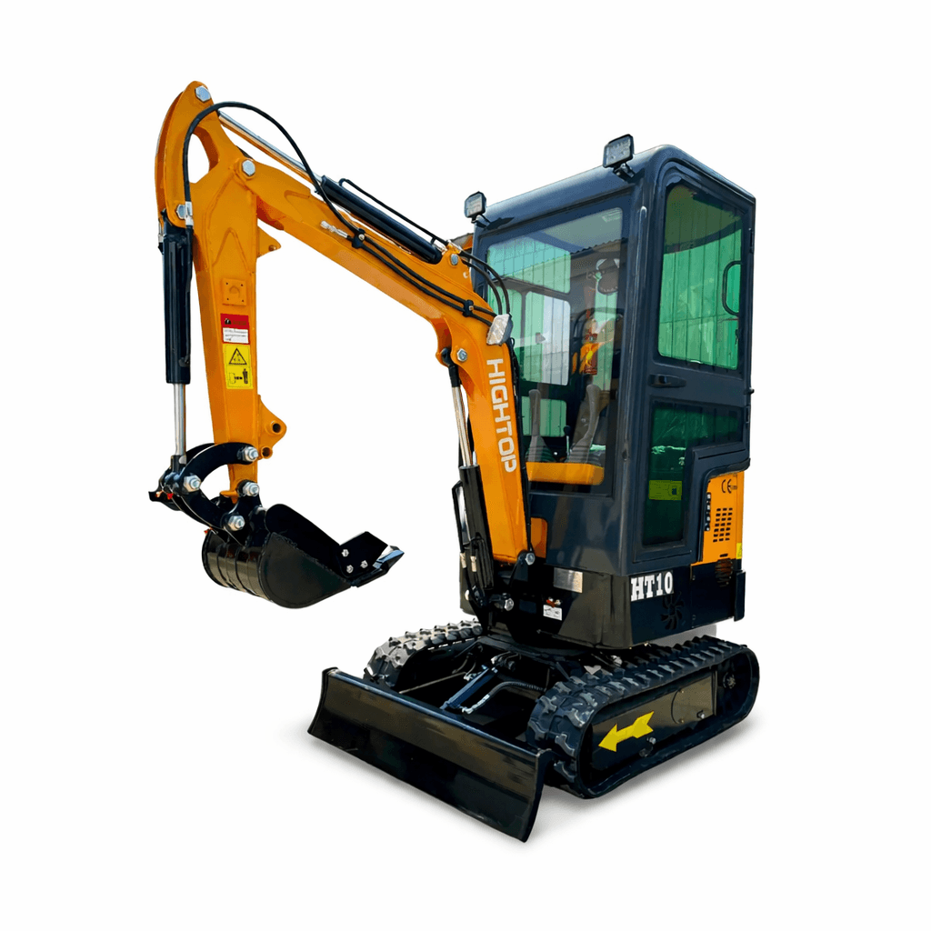 Мініекскаватор мобільний Profter-HIGHTOP HT-10B (1000 кг 11.5 кс) із кабіною . Фото 7