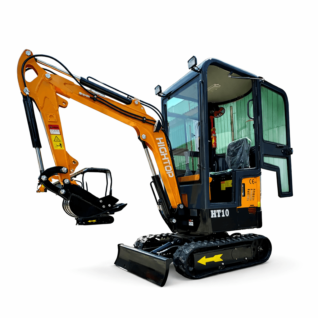 Мініекскаватор мобільний Profter-HIGHTOP HT-10B (1000 кг 11.5 кс) із кабіною . Фото 5