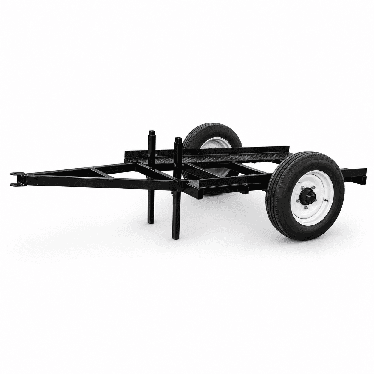 Універсальний причіп для транспортування міні-екскаваторів і квадроциклів (до 1100 кг). Фото 6