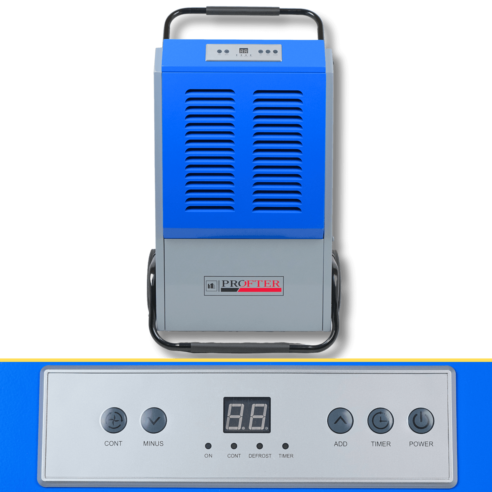 Мощный промышленный осушитель воздуха Profter OL-150Е (150 л/сутки). Фото 7