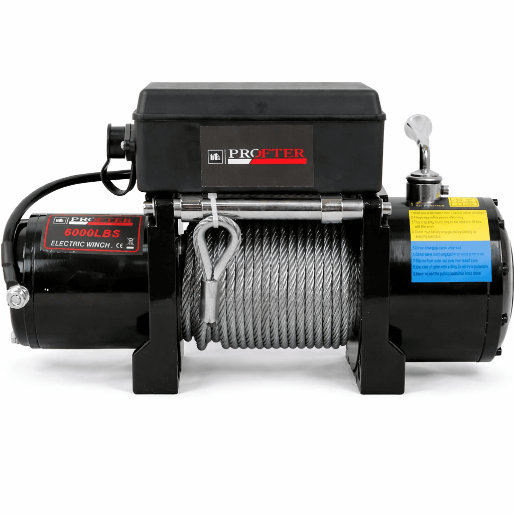 Автомобільна лебідка Profter 6000 LBS 12V (2722 кг). Фото 3