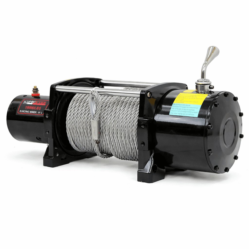 Электрическая лебедка автомобильная Profter 15000 LBS 12V. (6804 кг). Фото 3