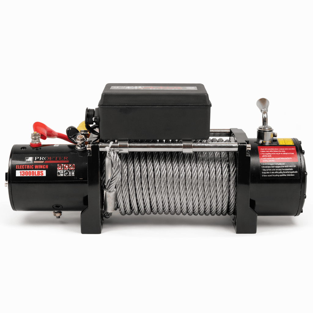 Автомобильная электрическая лебедка 24V Profter 13000 LBS (5897 кг). Фото 3