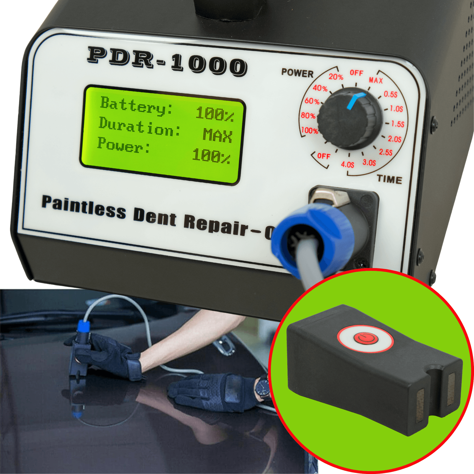 Індукційний нагрівач WOYO PDR-1000S індуктор для видалення вм'ятин PDR 1. Фото 8