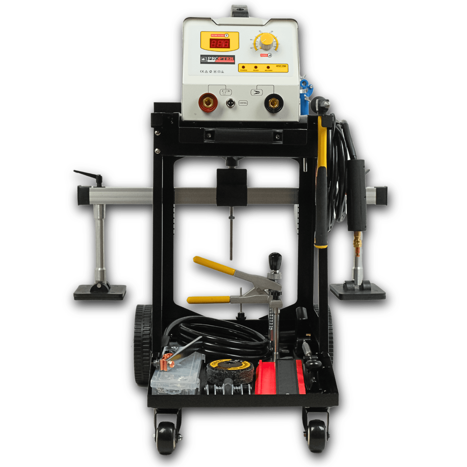 Споттер по алюминию для точечной сварки Profter 15D (1.5 кВт)+тележка. Фото 4