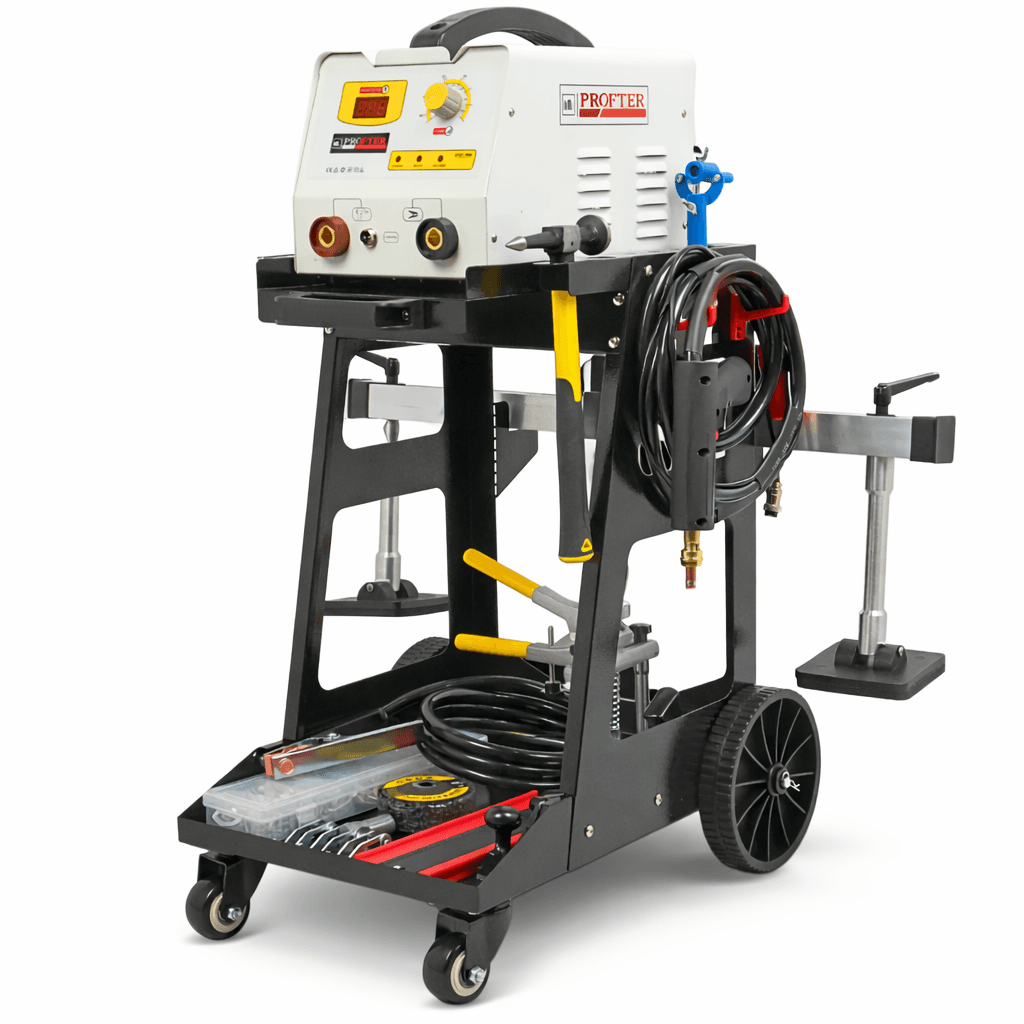 Споттер по алюминию для точечной сварки Profter 15D (1.5 кВт)+тележка. Фото 1