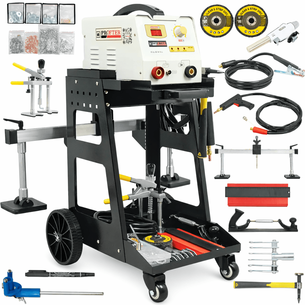 Споттер по алюминию для точечной сварки Profter 15D (1.5 кВт)+тележка. Фото 3