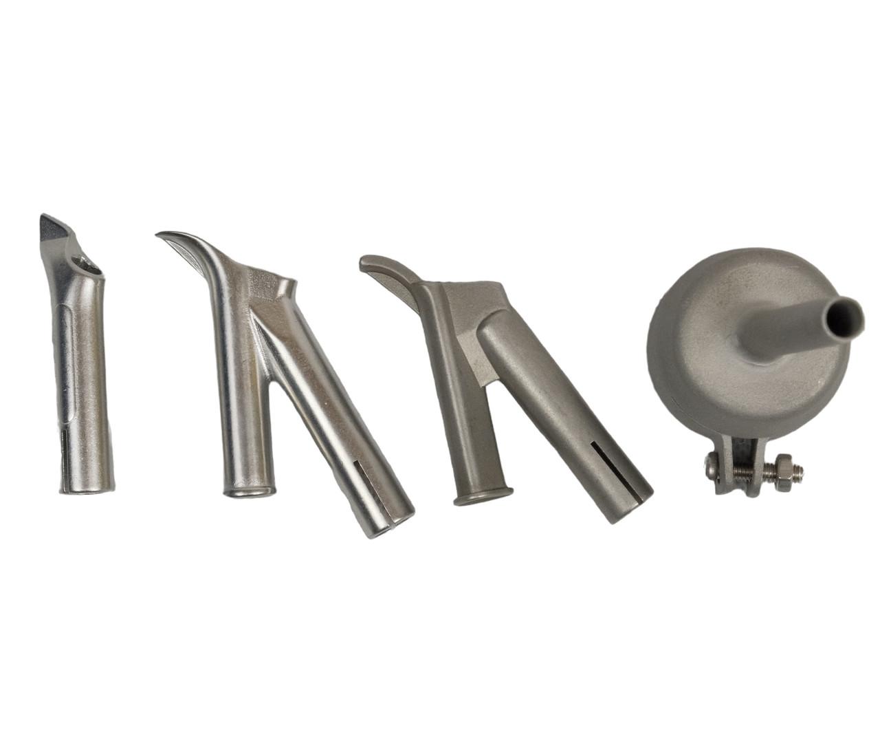 Набір для зварювального фена насадки для зварювання прутком (4в1 1.6 Квт) Пайка бамперів. Фото 7