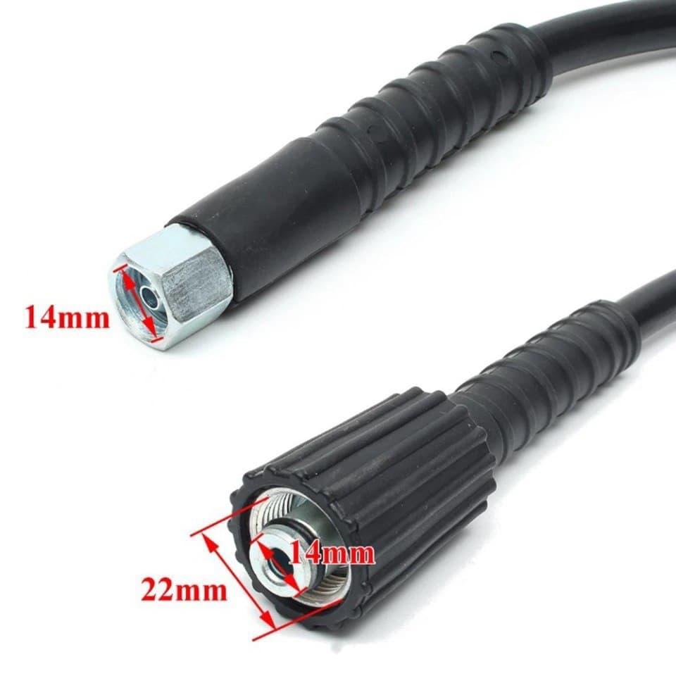 Шланг для мийки високого тиску PH08-10 (10 м, M22-M14, 160 бар). Фото 5