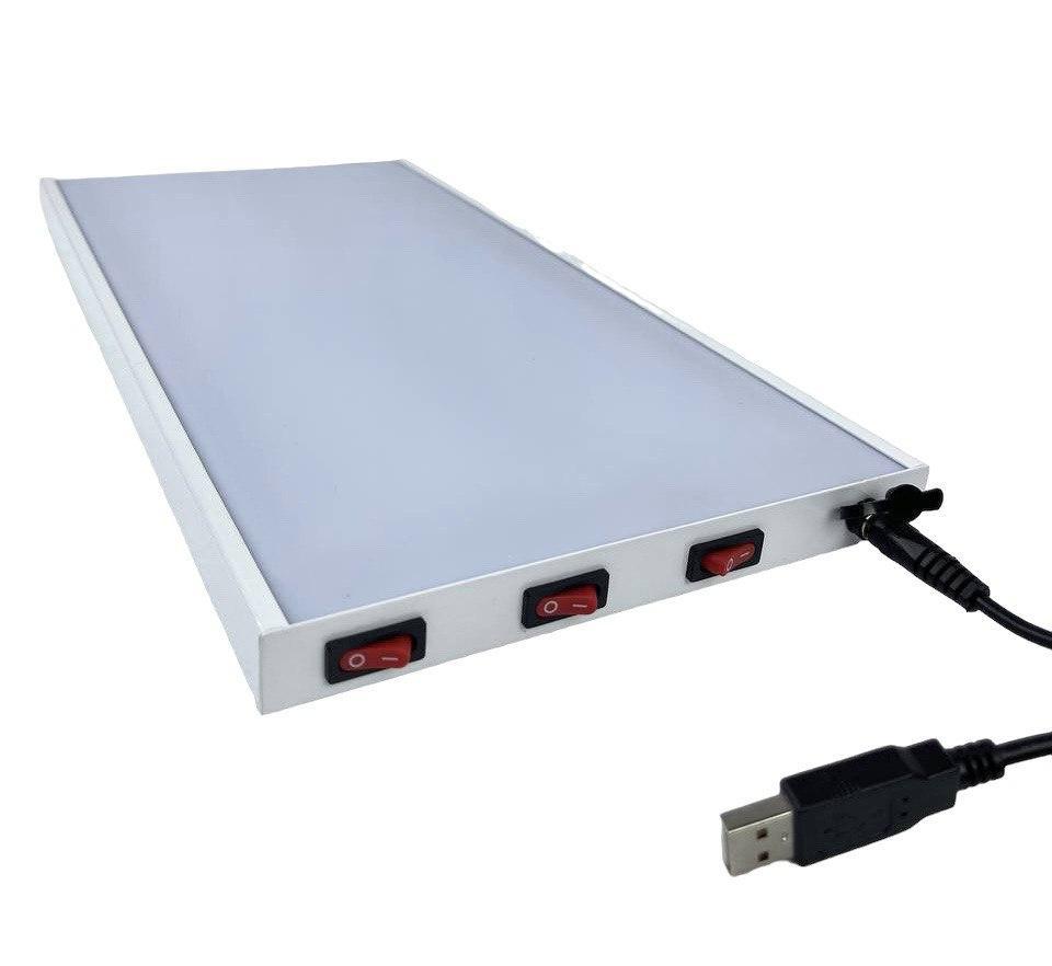 Pdr лампа мобільна Led X-009 (12V USB) 3 смуги. Фото 6