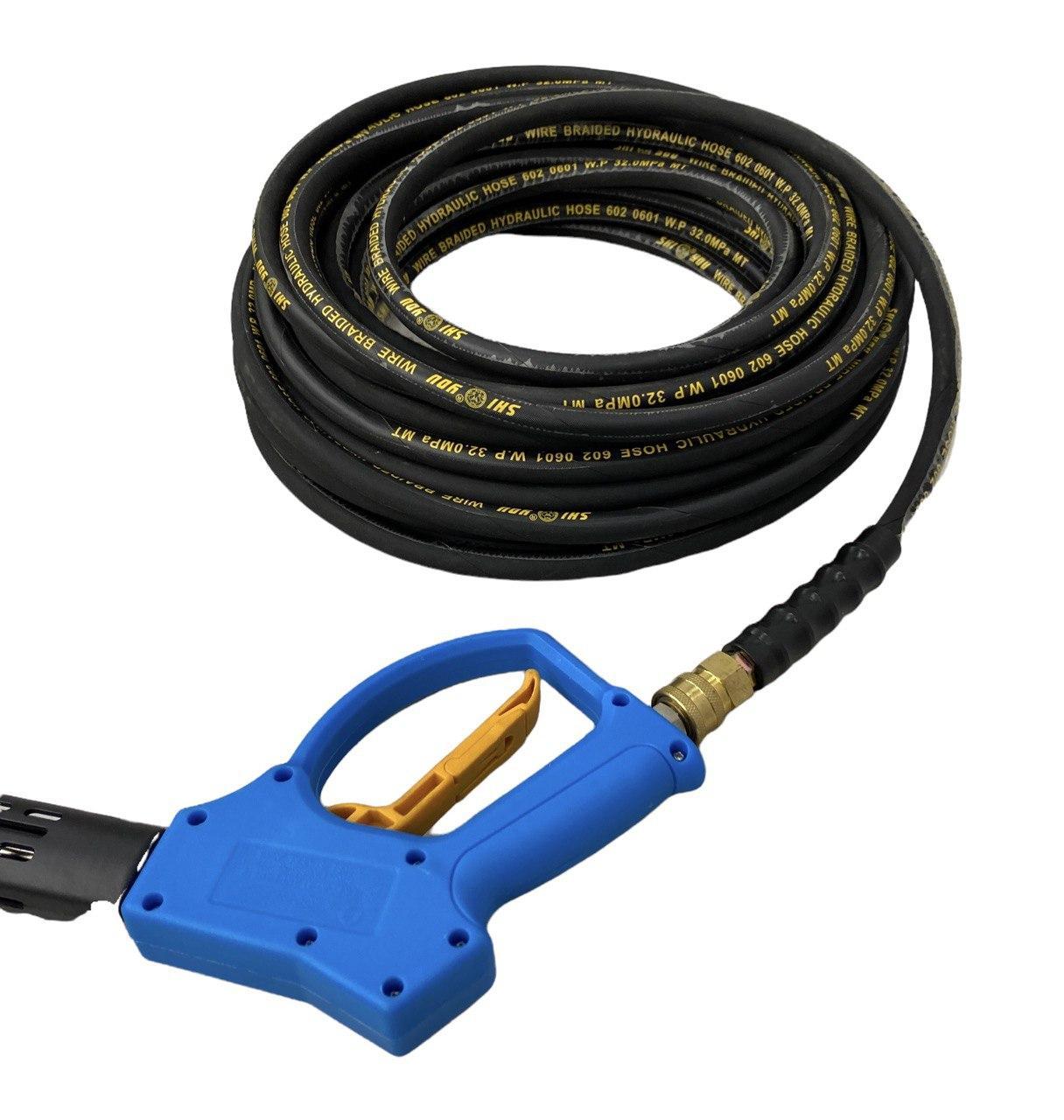 Шланг високого тиску для професійних мийок з металокордом ET 10 (10 м 5800 PSI) Profter. Фото 6